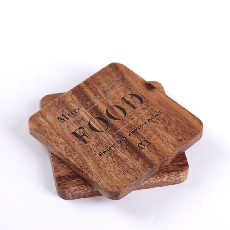 Square Wooden Coasters