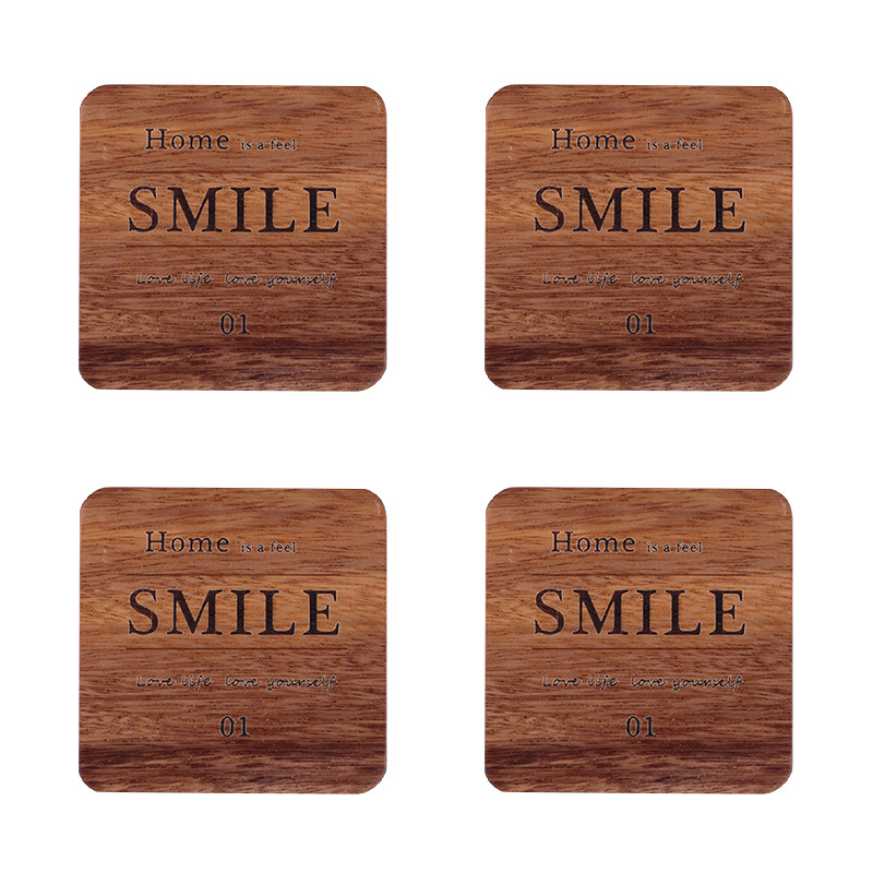 Square Wooden Coasters
