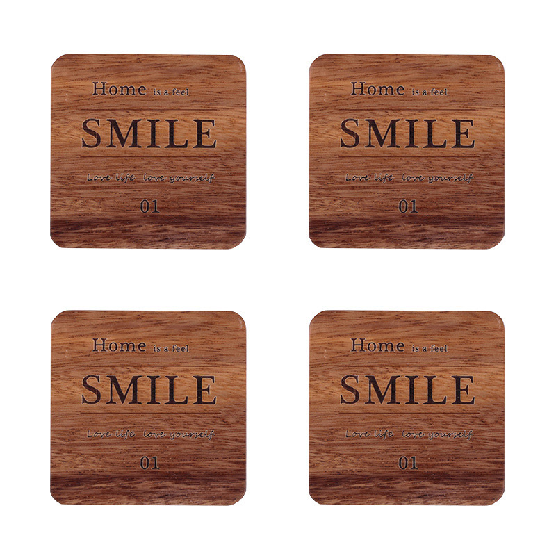 Square Wooden Coasters