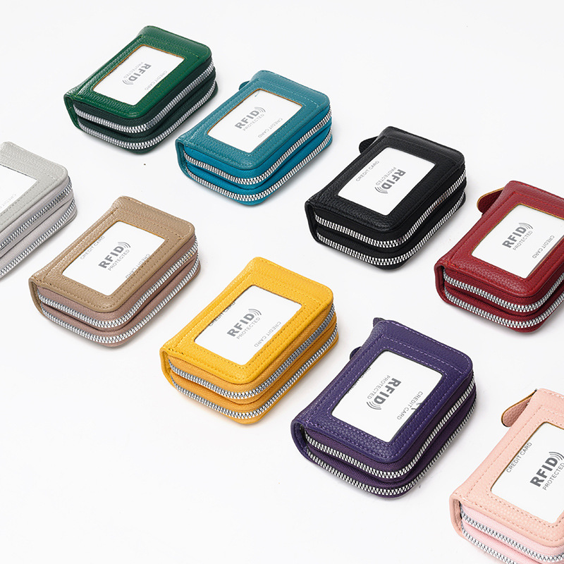 RFID Blocking Organizer Card Wallet