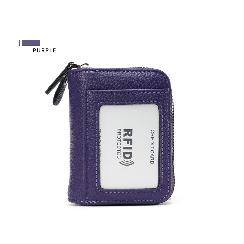 RFID Blocking Organizer Card Wallet