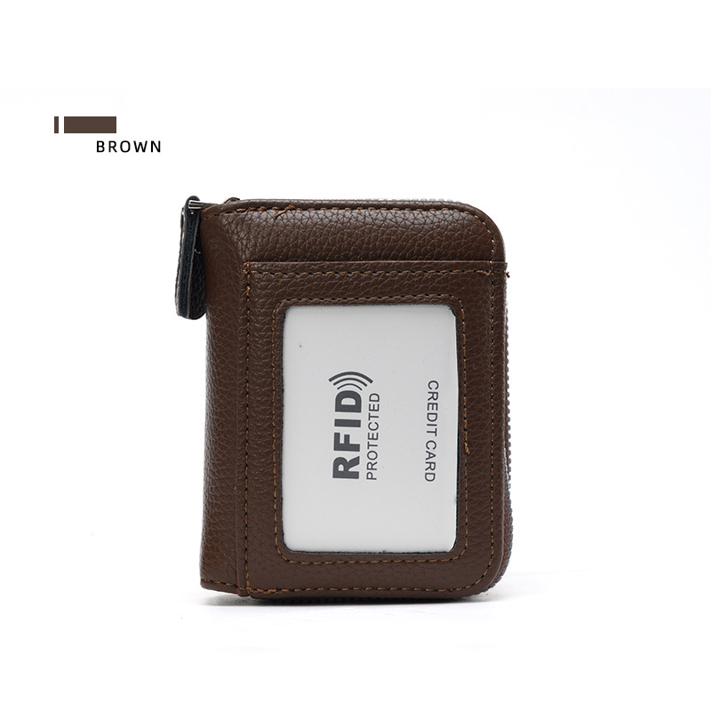 RFID Blocking Organizer Card Wallet