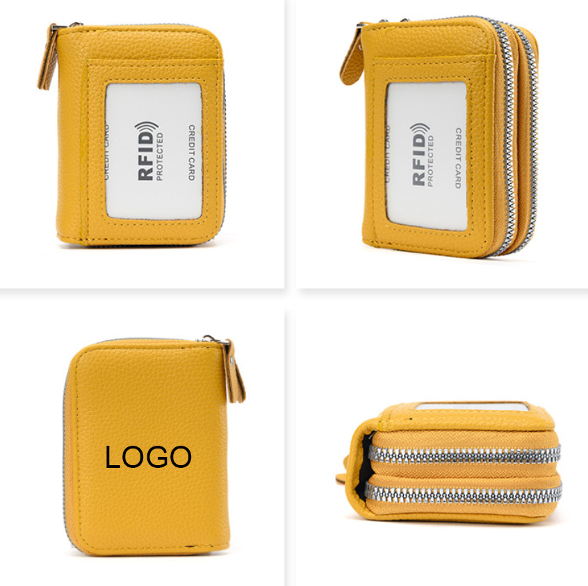 RFID Blocking Organizer Card Wallet