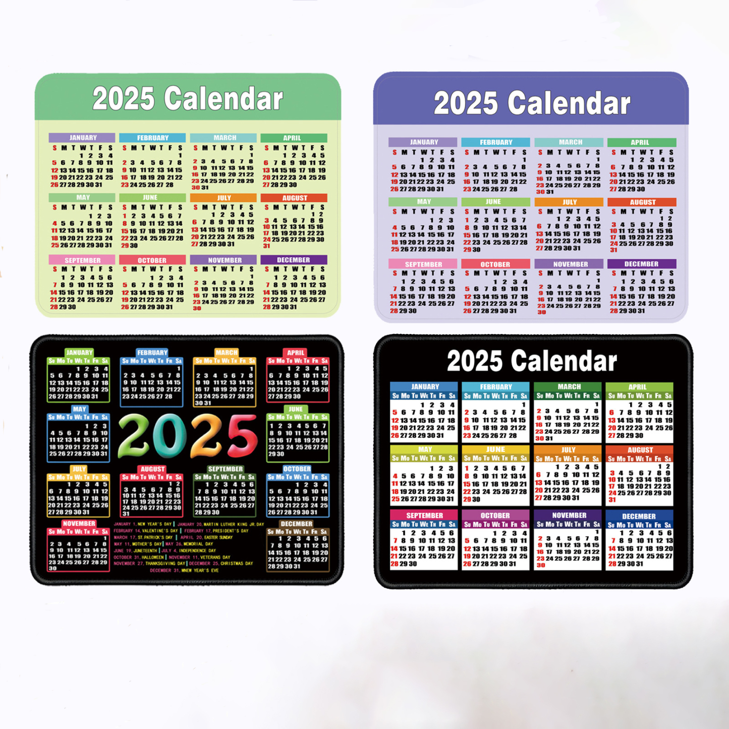 Calendar Mouse Pad