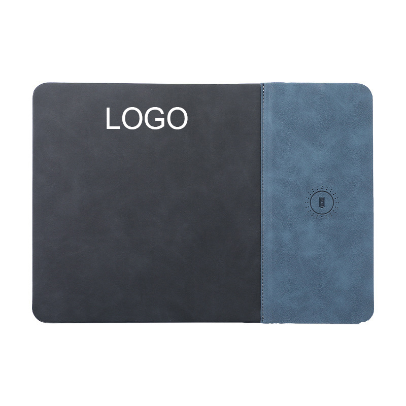 Wireless Charging Leather Mouse Pad