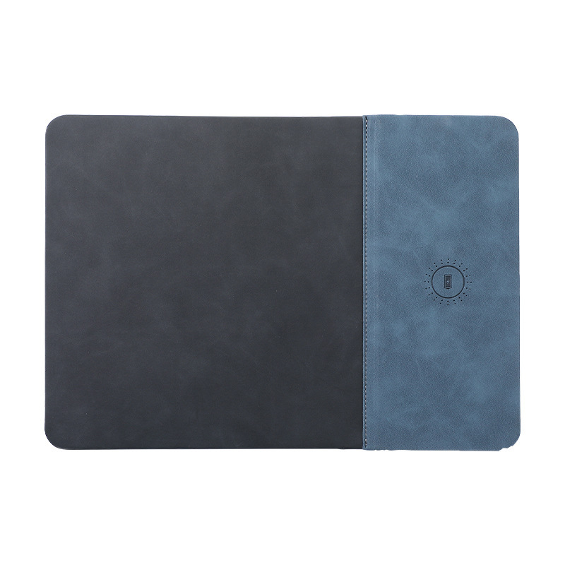 Wireless Charging Leather Mouse Pad