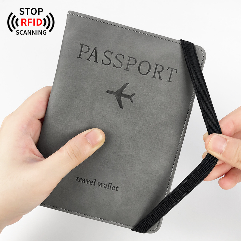 Leather RFID Passport Wallet