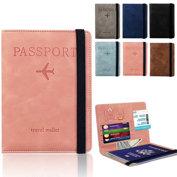 Leather RFID Passport Wallet