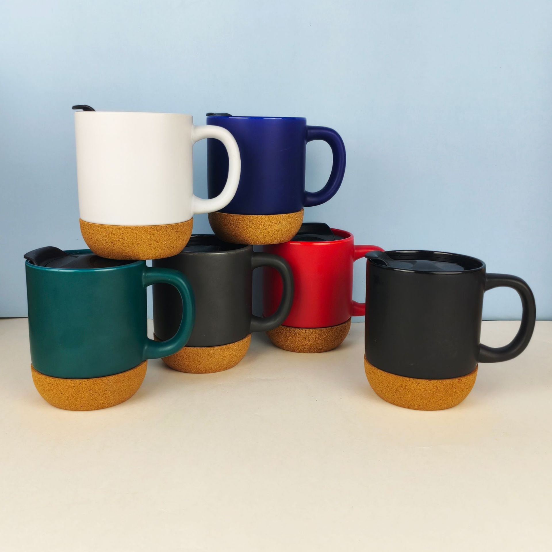 12 oz. Ceramic Cork Mug