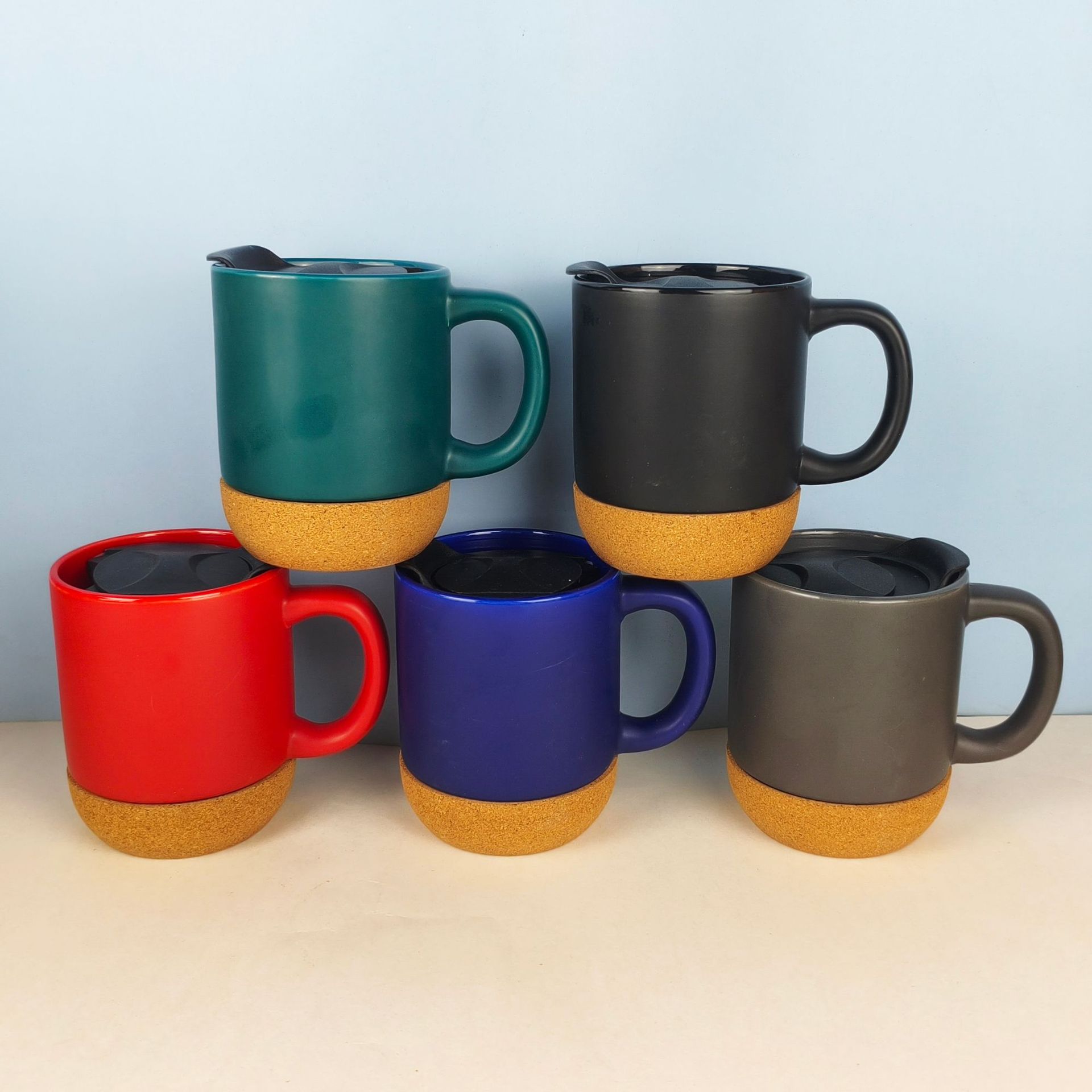 12 oz. Ceramic Cork Mug