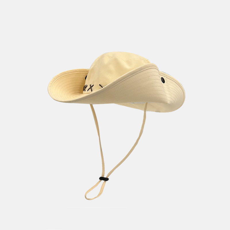 Wide Brim Bucket Hat