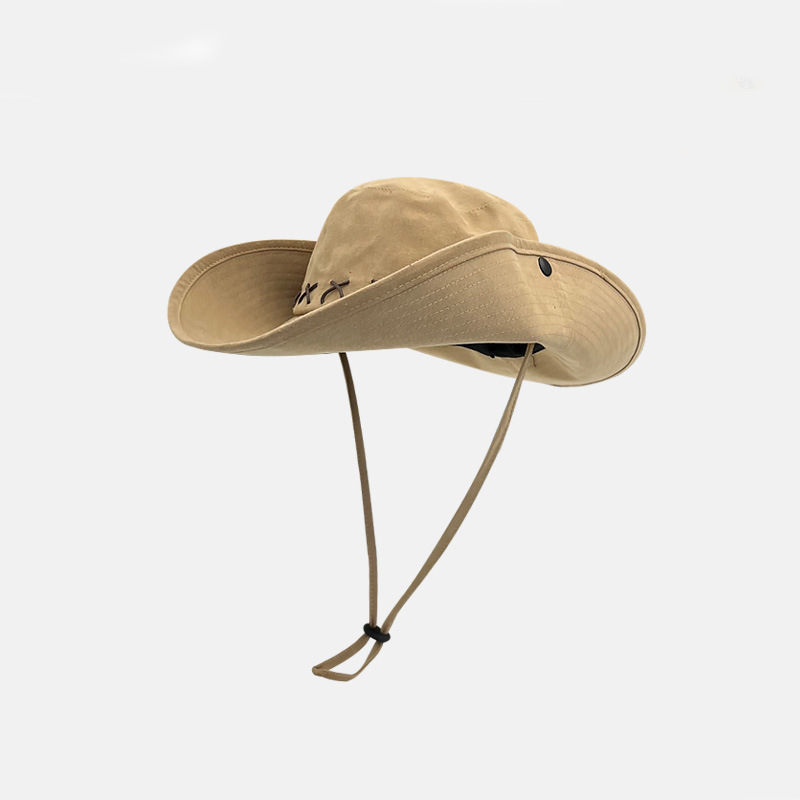 Wide Brim Bucket Hat
