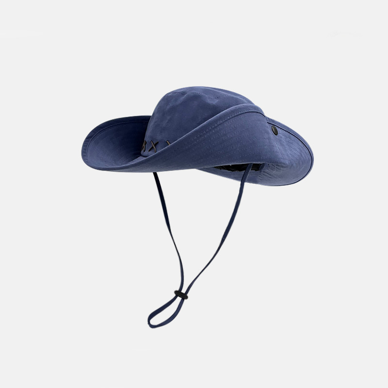 Wide Brim Bucket Hat