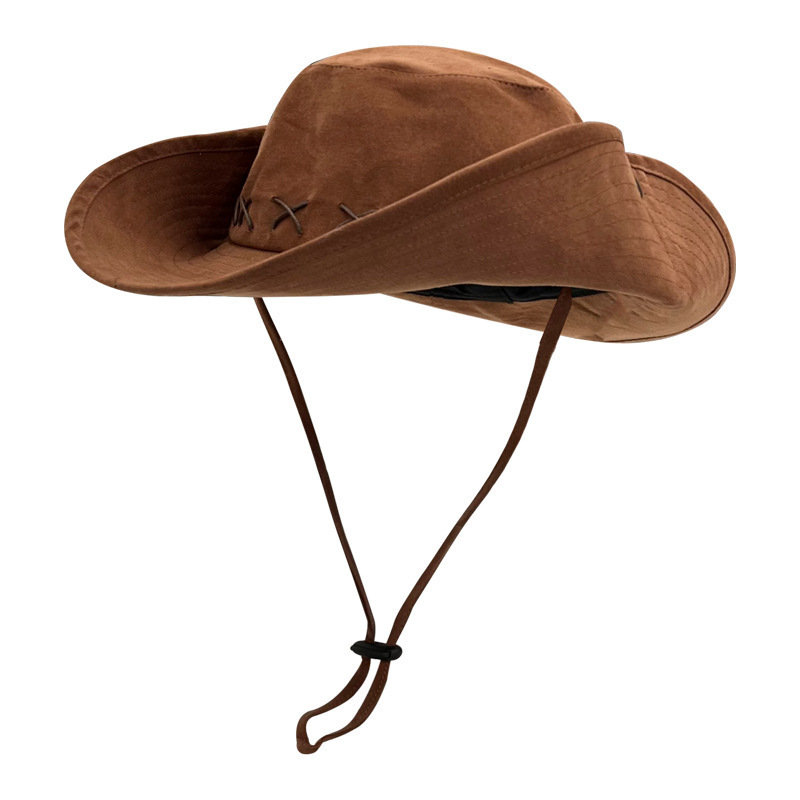 Wide Brim Bucket Hat