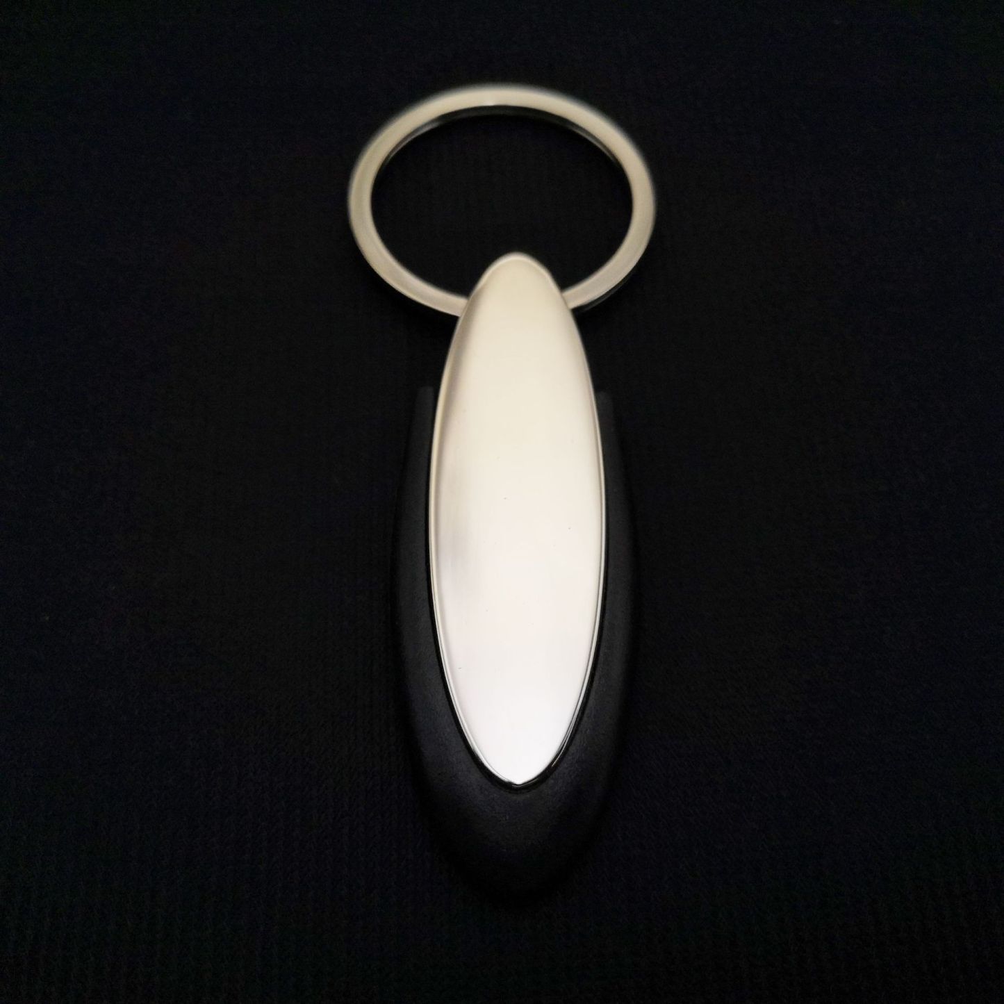 Silicone Metal Keychain