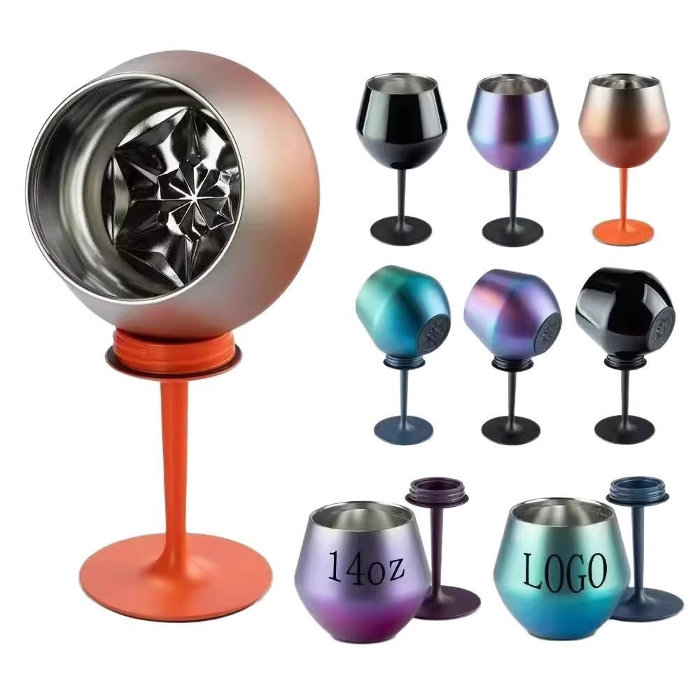 14oz Stainless Steel Detachable Goblet