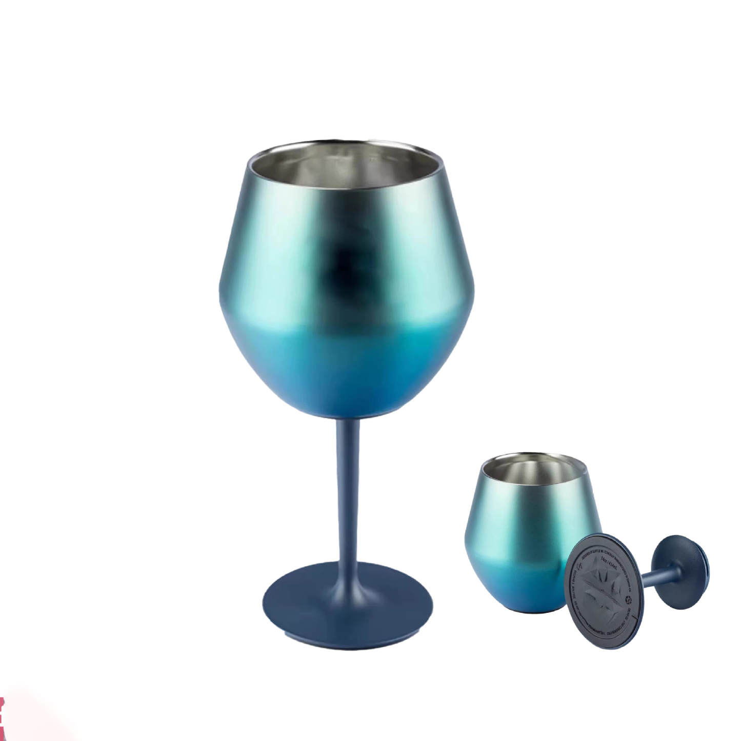 14oz Stainless Steel Detachable Goblet