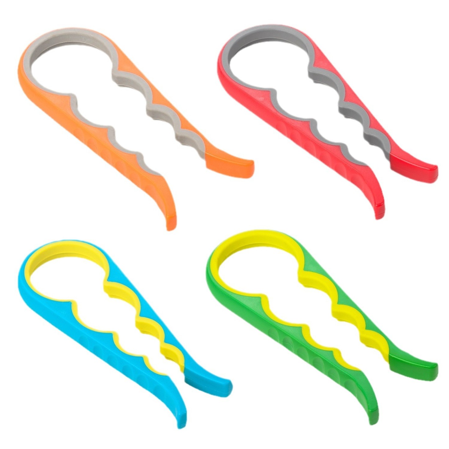 Multifunctional 4-In-1 Bottle Cap Opener