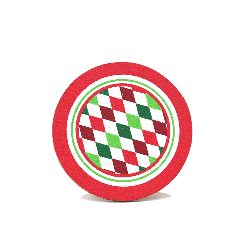 4" Round Cork Coaster