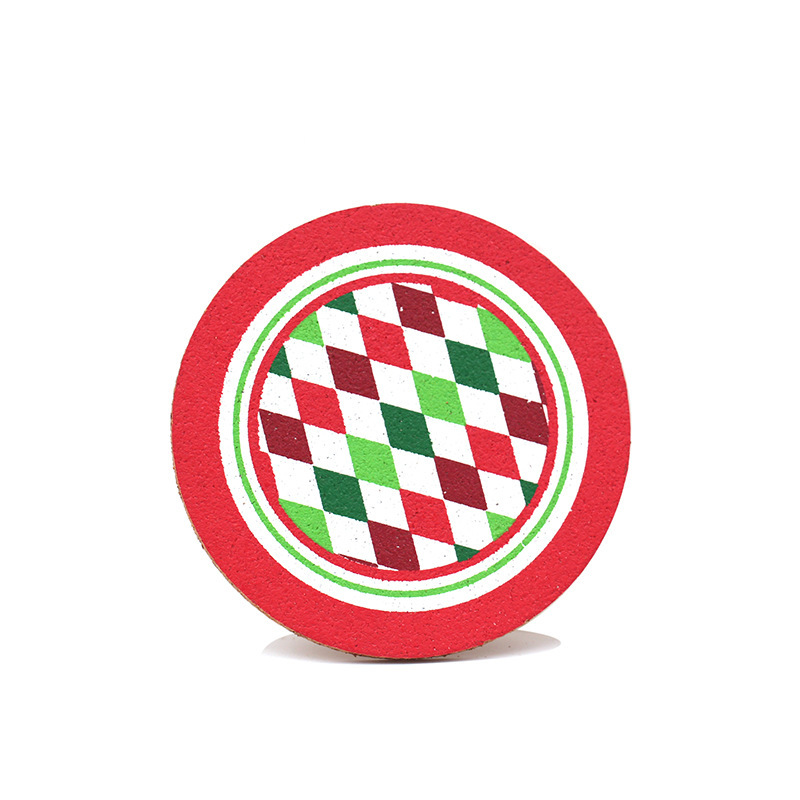 4" Round Cork Coaster