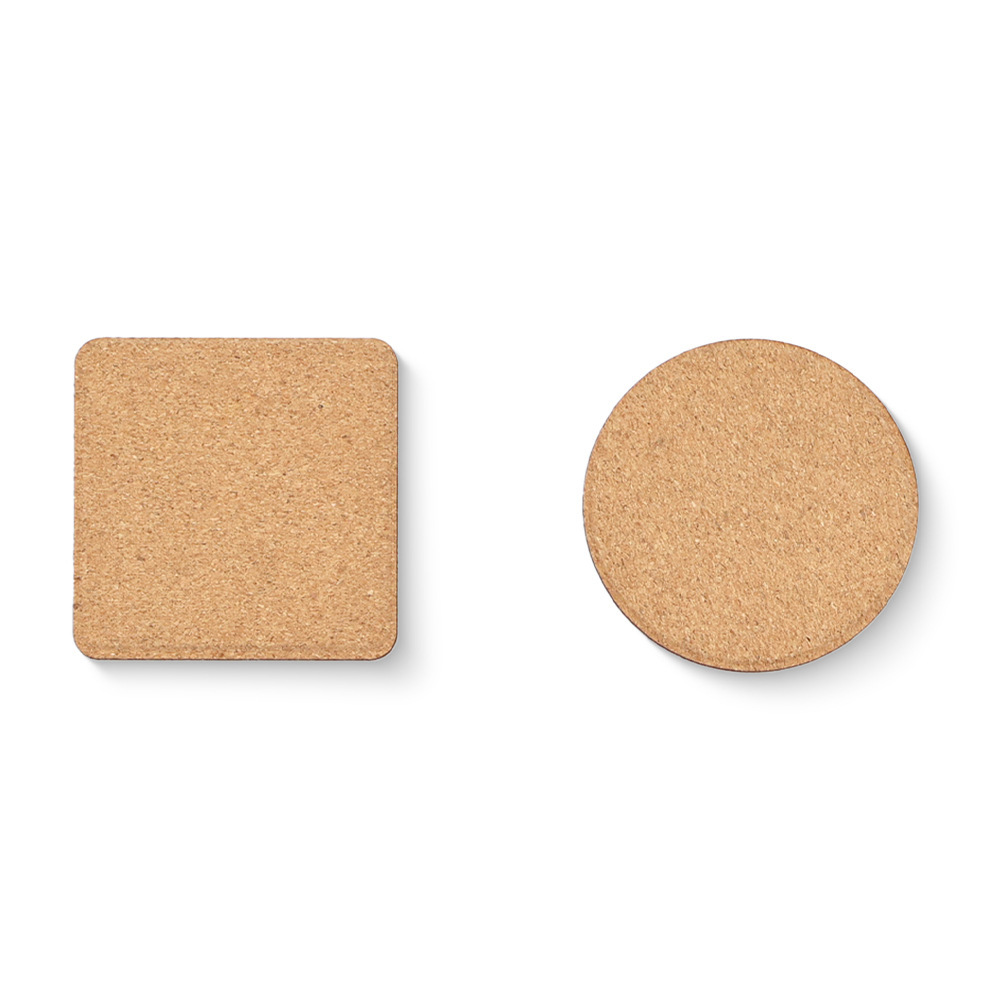 Tea Residue Cork Coasters