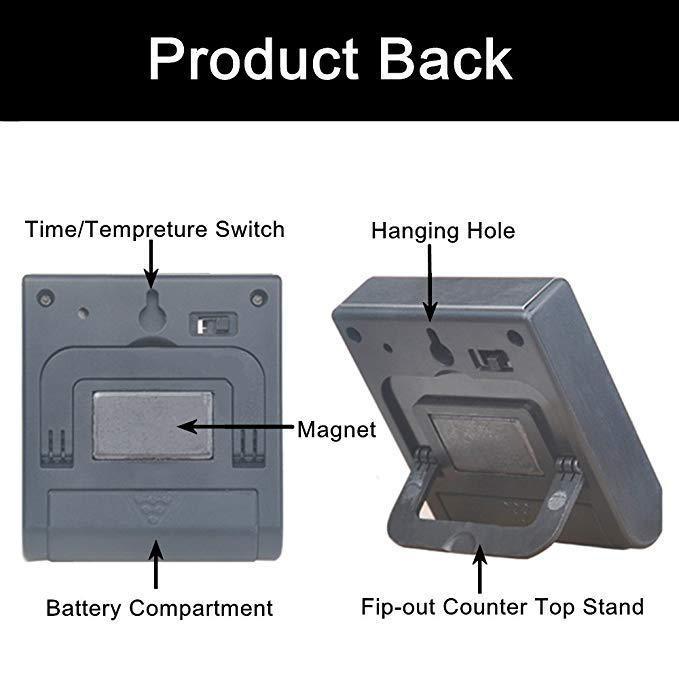 Digital Smart Food Thermometer Timer