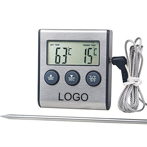 Digital Smart Food Thermometer Timer