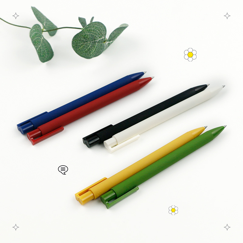Plastic Click Action Gel Pen