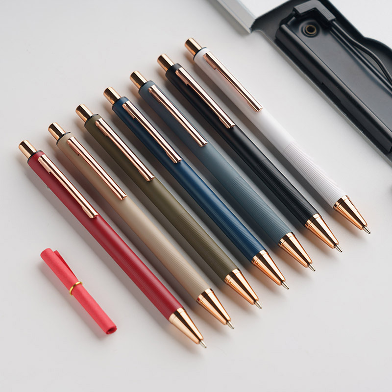 Metal Click Action Gel Pen