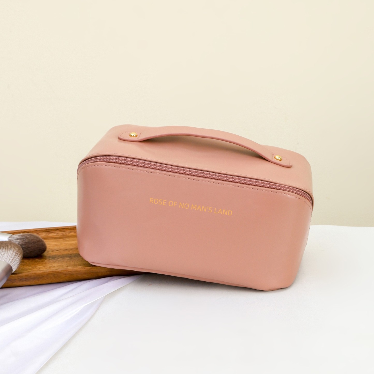 PU Leather Organizer Cosmetic Bag
