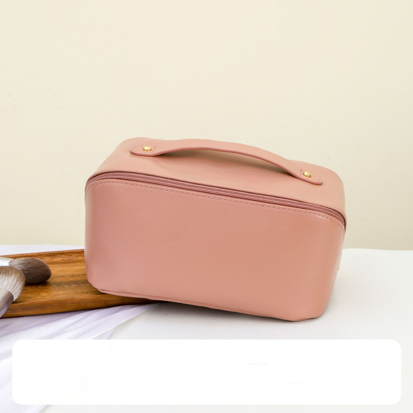 PU Leather Organizer Cosmetic Bag