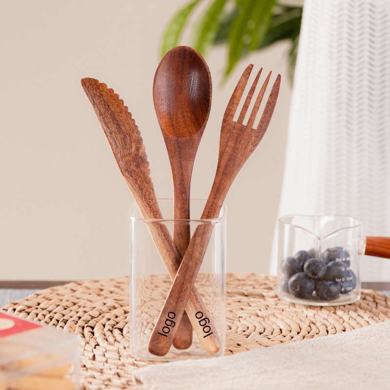 Acacia Wood Utensil Set