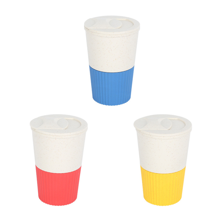 15 oz Wheat Straw Plastic Coffee Cup