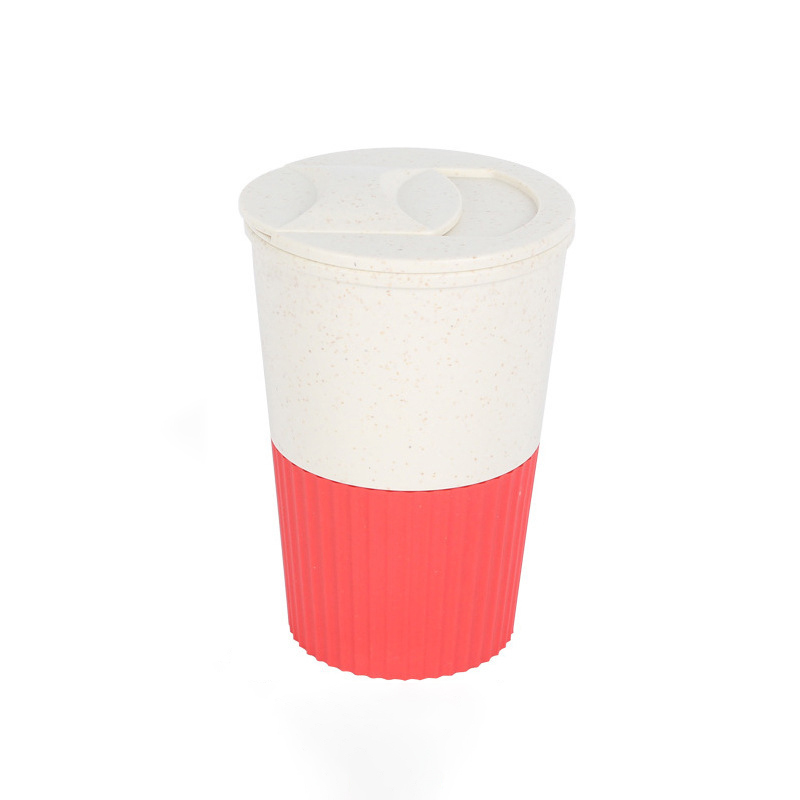 15 oz Wheat Straw Plastic Coffee Cup