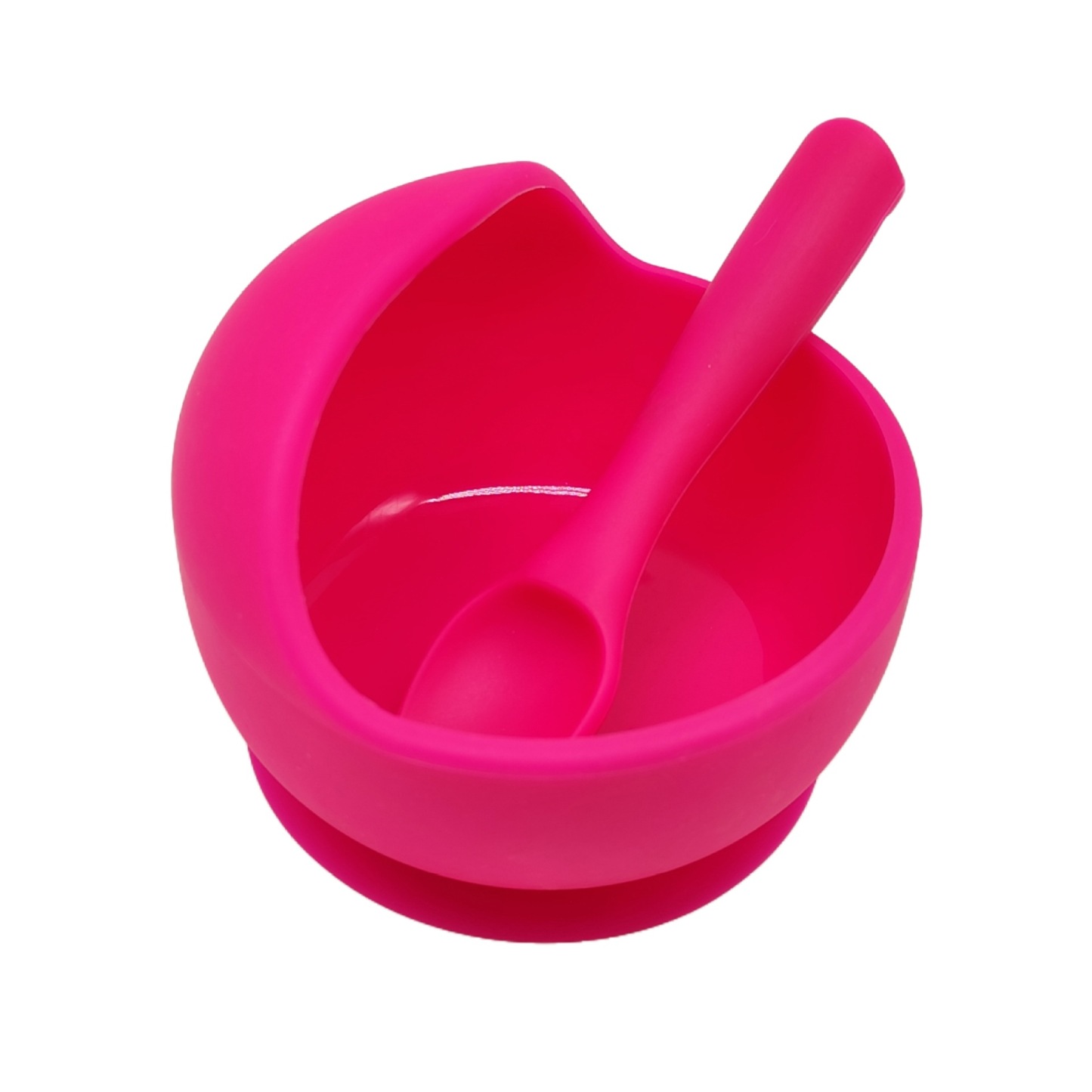 Silicone Baby Food Bowl w/Spoon