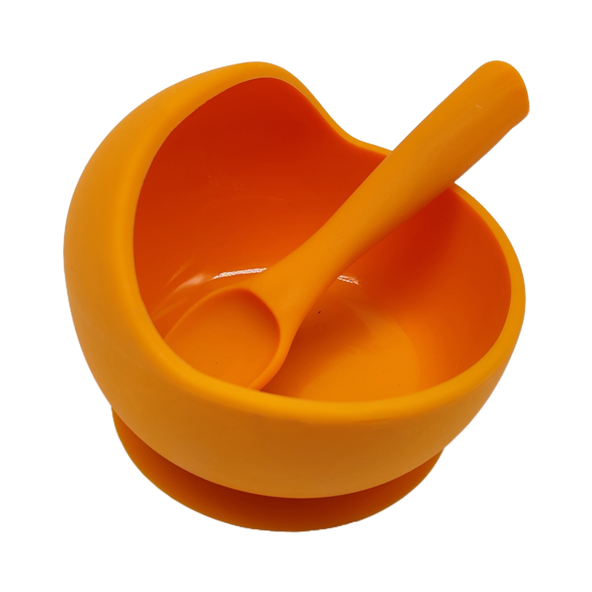Silicone Baby Food Bowl w/Spoon
