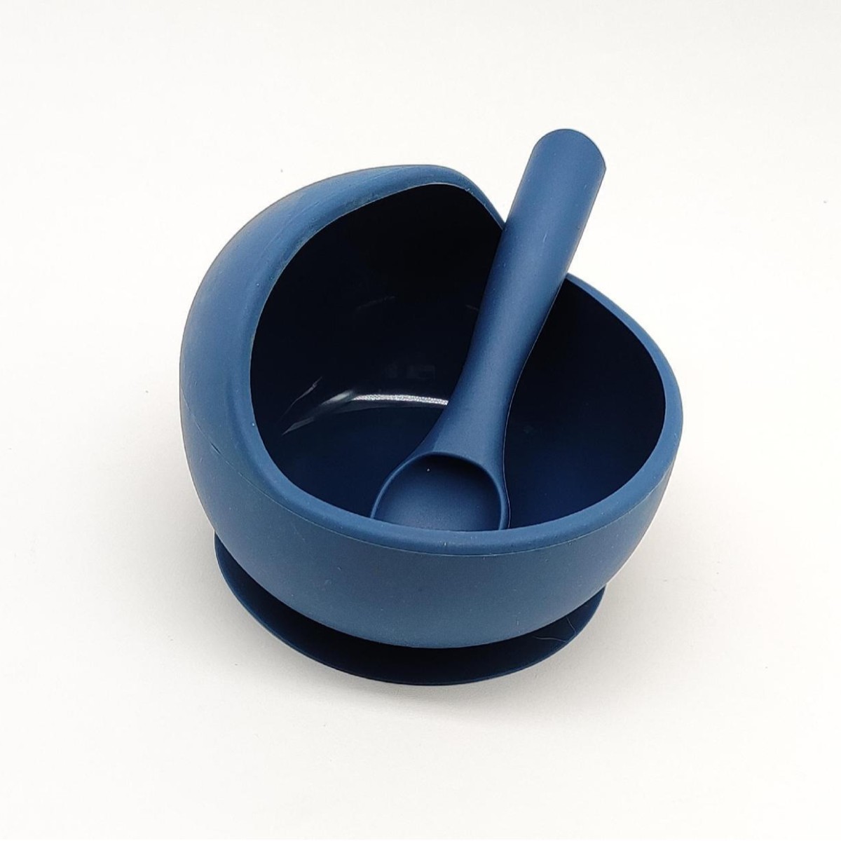 Silicone Baby Food Bowl w/Spoon