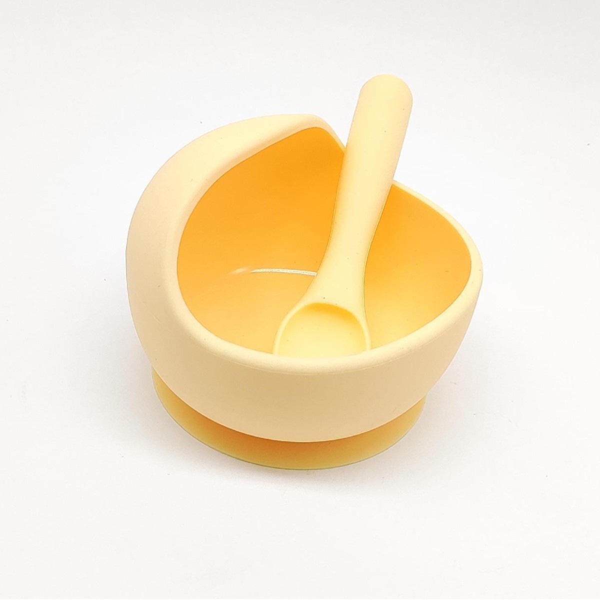 Silicone Baby Food Bowl w/Spoon