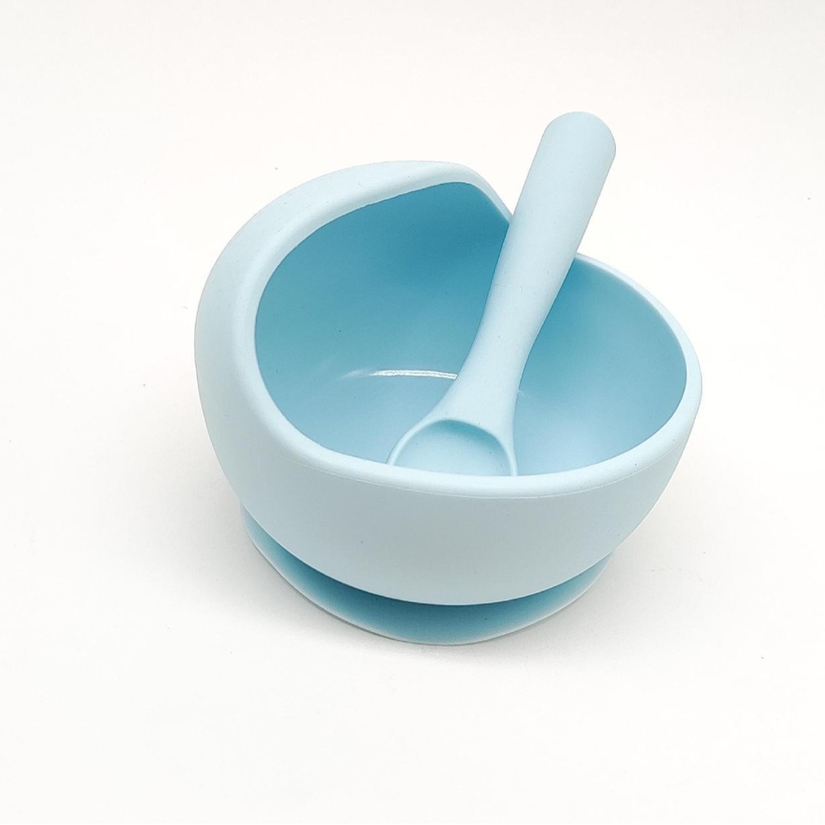 Silicone Baby Food Bowl w/Spoon