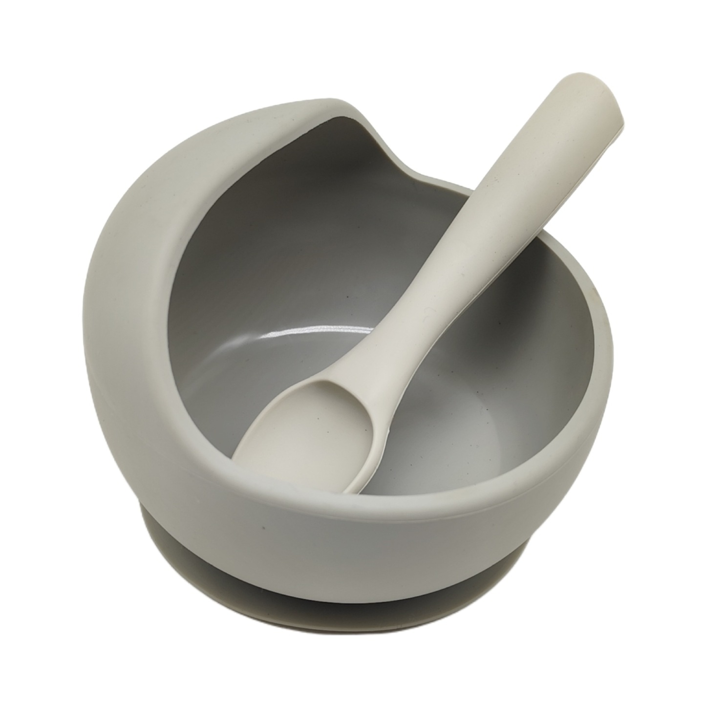 Silicone Baby Food Bowl w/Spoon