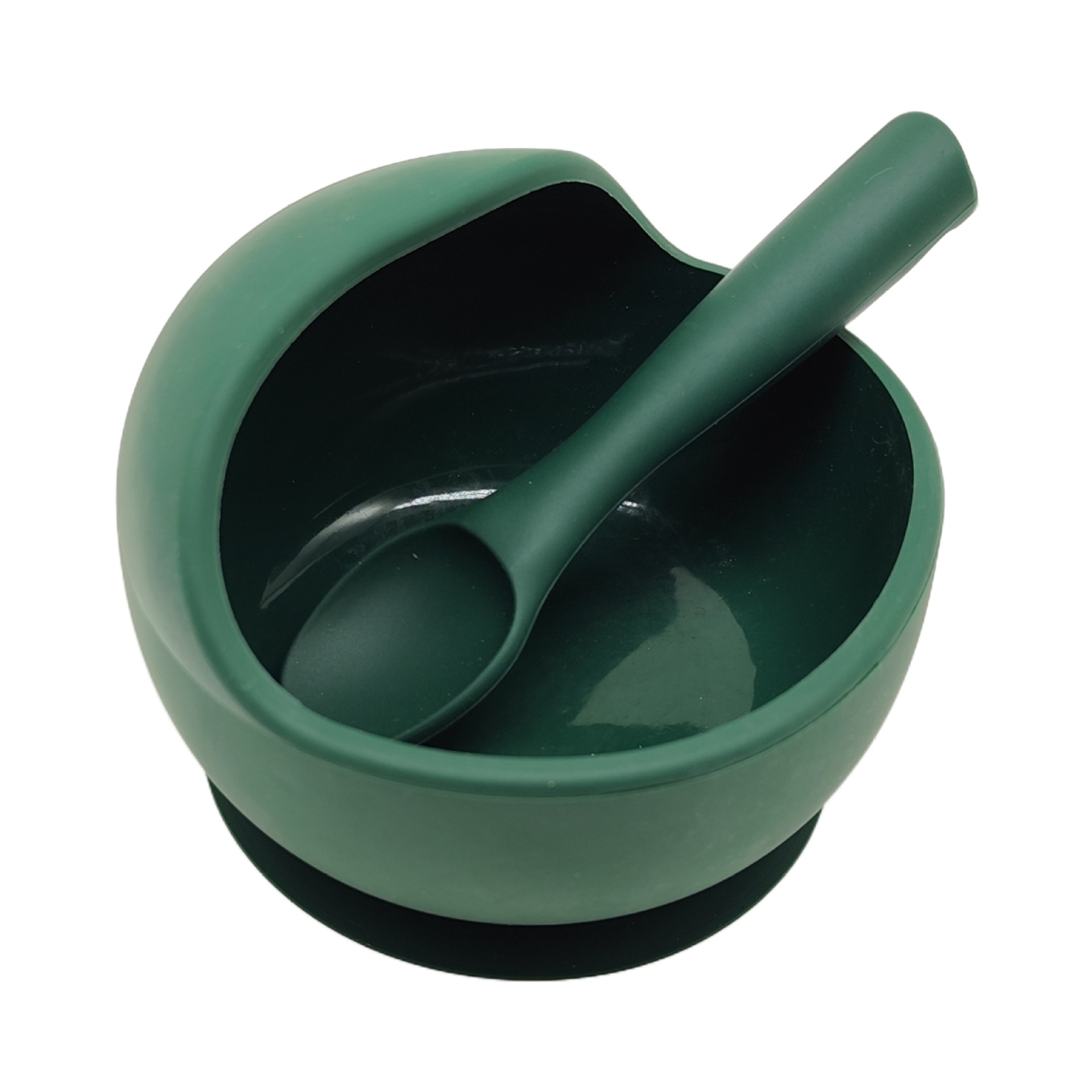 Silicone Baby Food Bowl w/Spoon