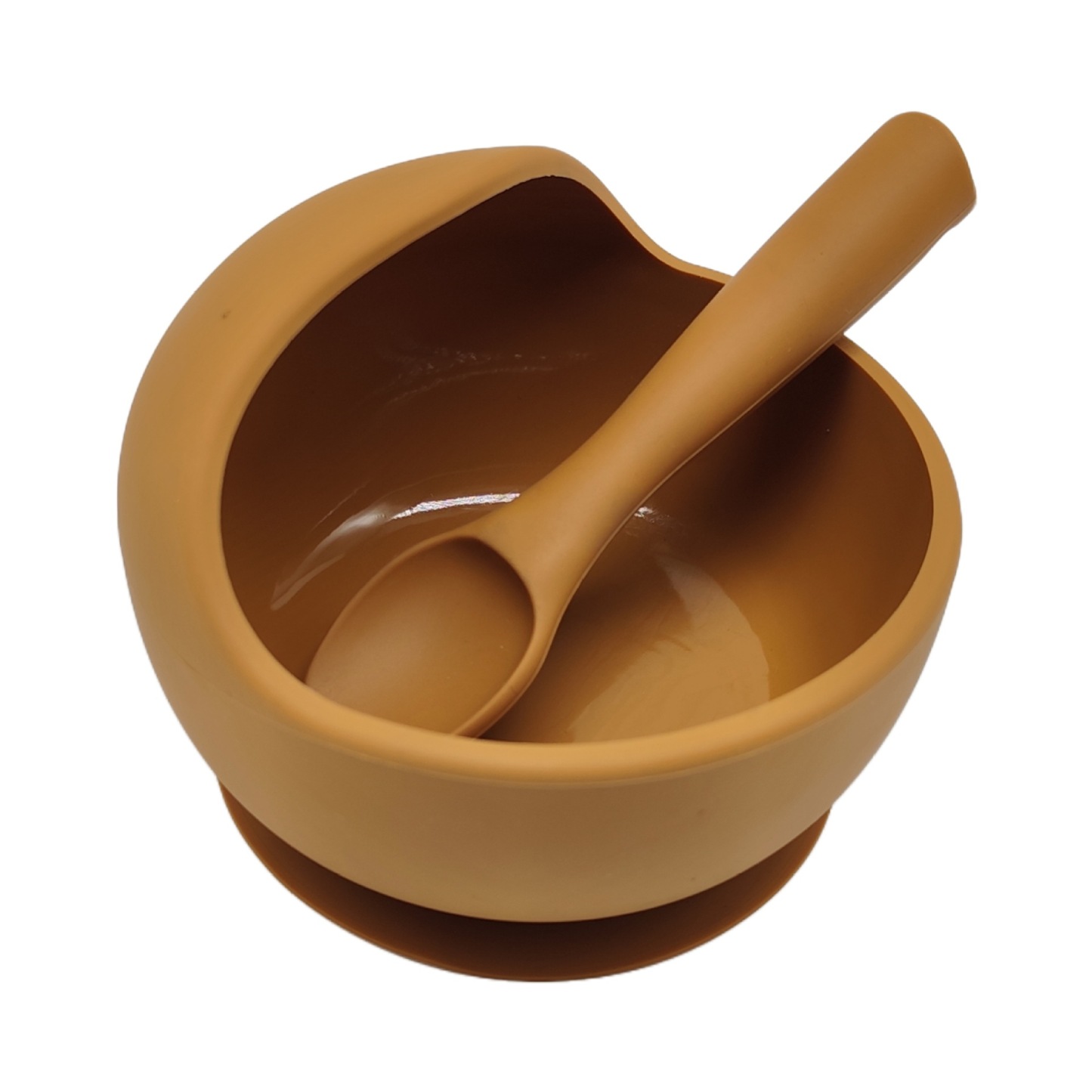 Silicone Baby Food Bowl w/Spoon