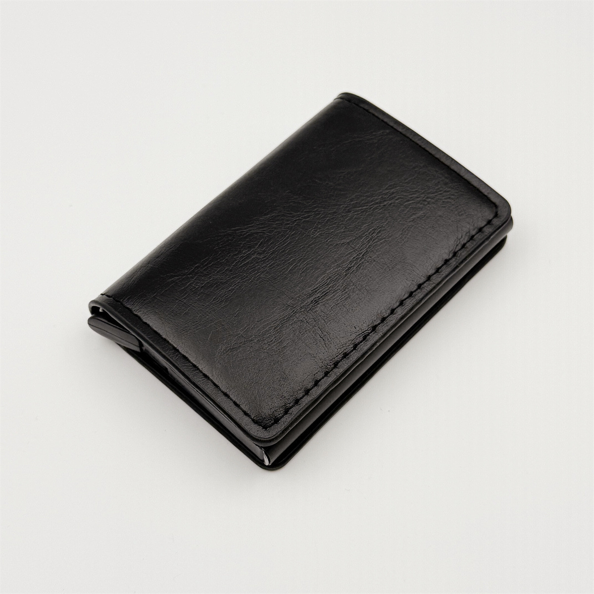 RFID-Blocking Auto Pop-up Wallet