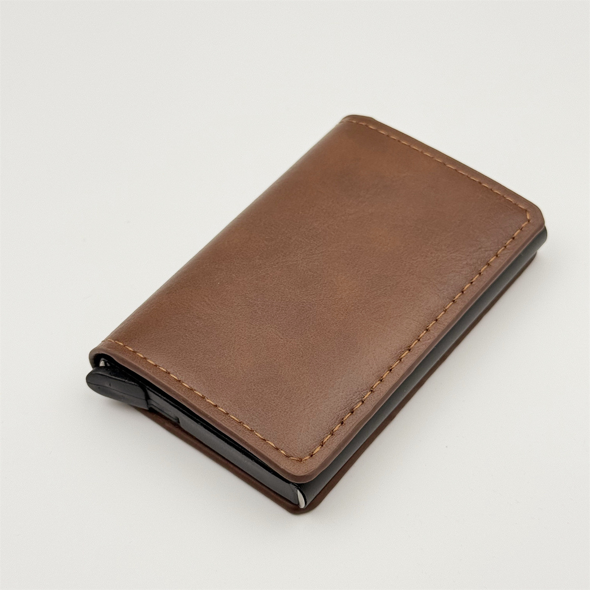 RFID-Blocking Auto Pop-up Wallet