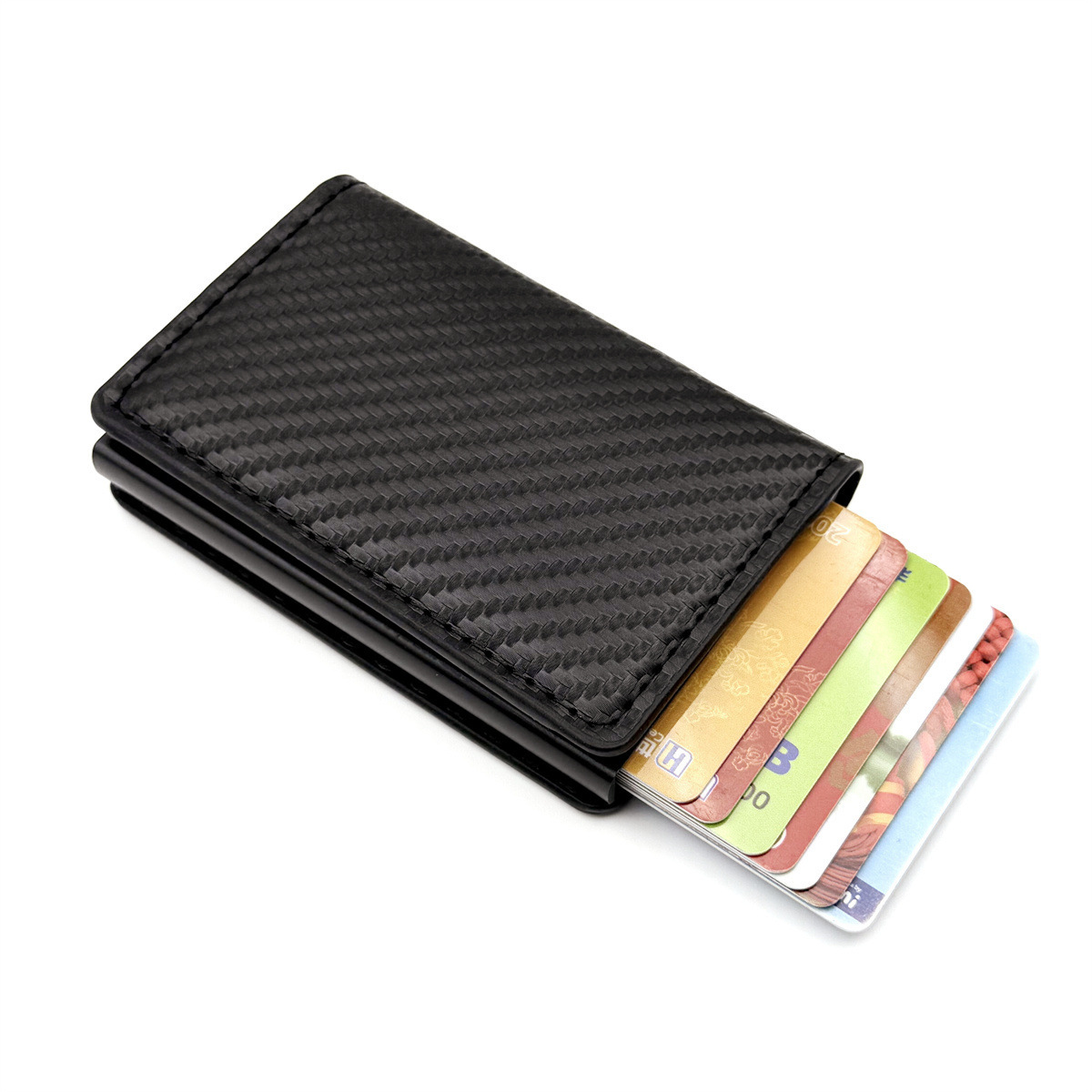 RFID-Blocking Auto Pop-up Wallet