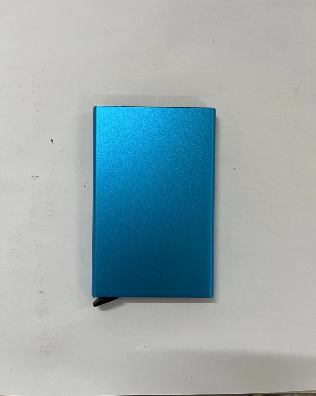 Aluminum Auto Pop-up Business Card Holder