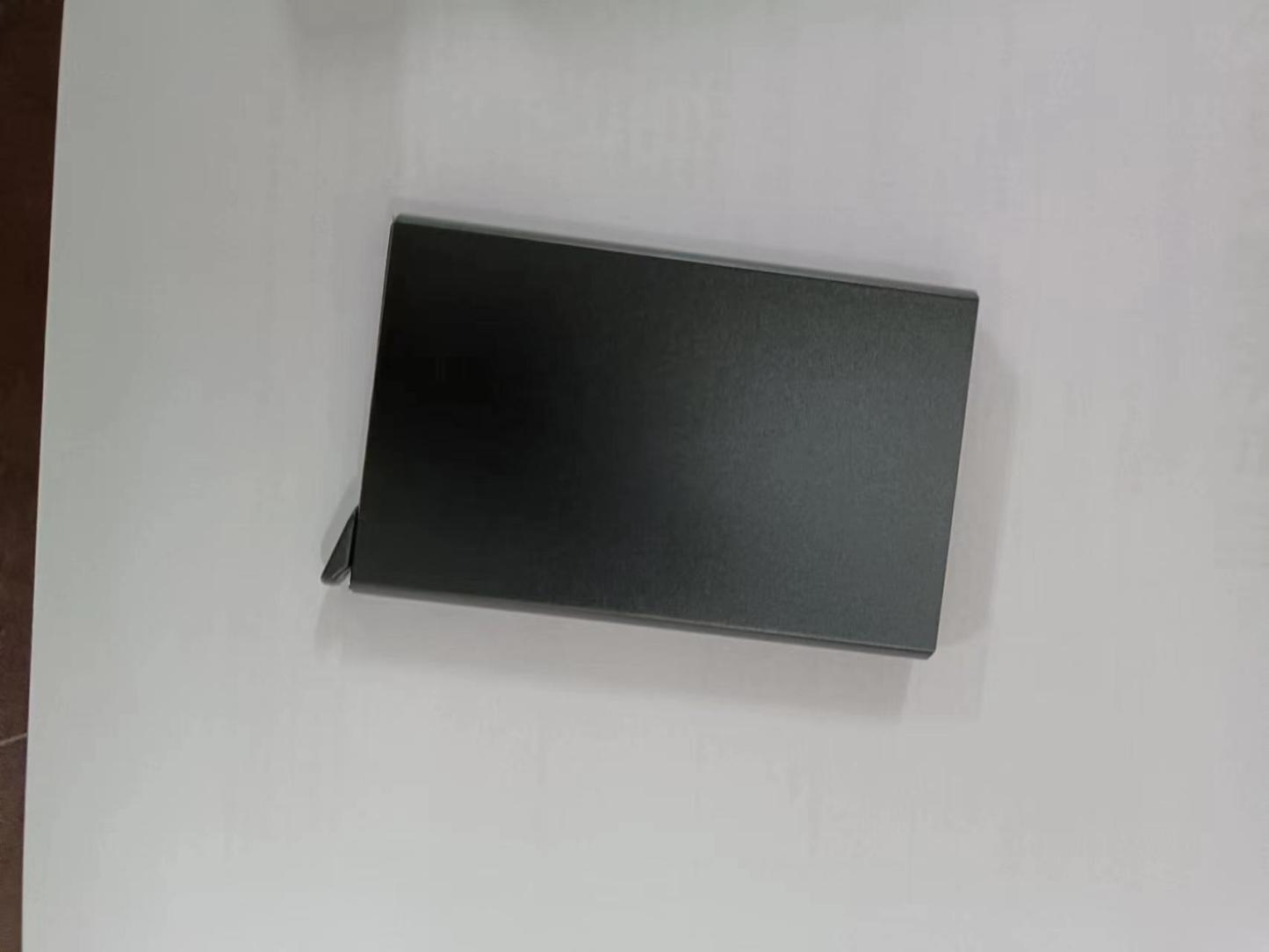 Aluminum Auto Pop-up Business Card Holder