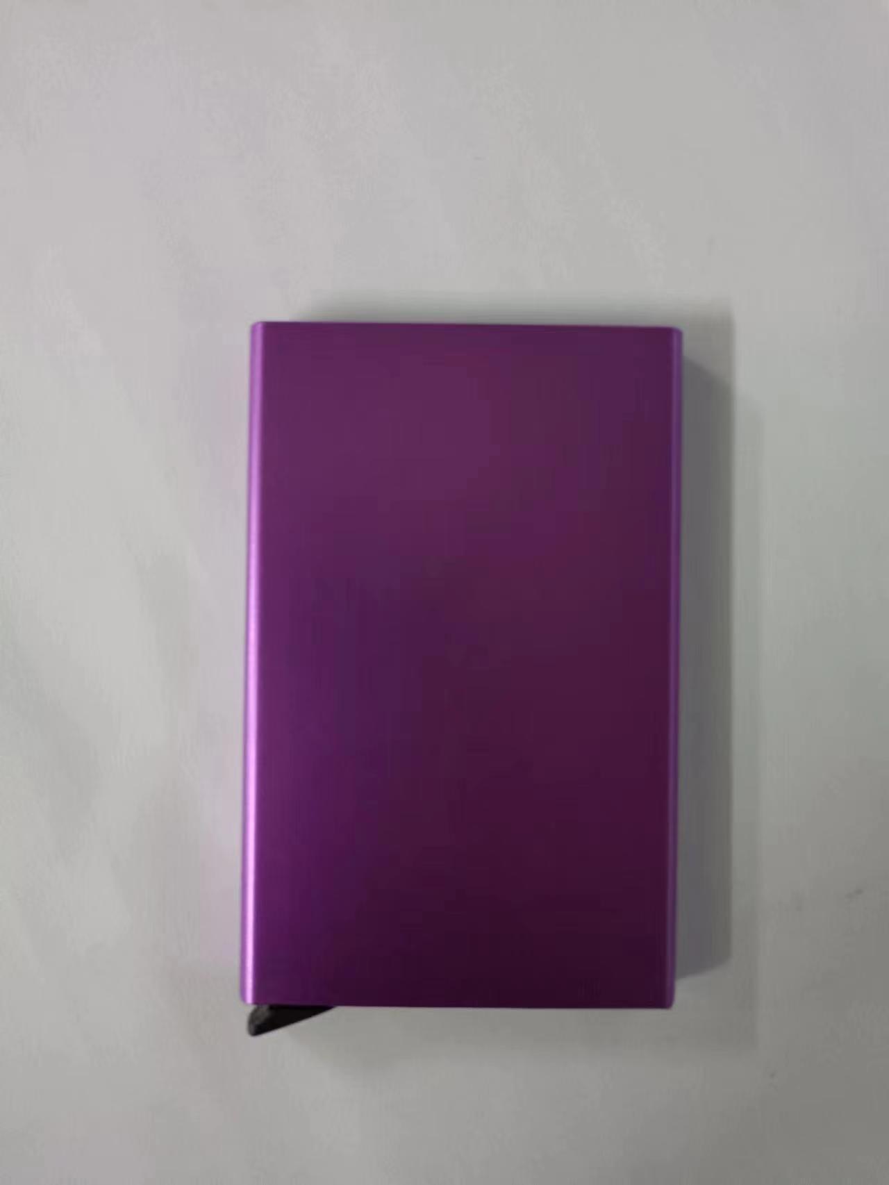 Aluminum Auto Pop-up Business Card Holder