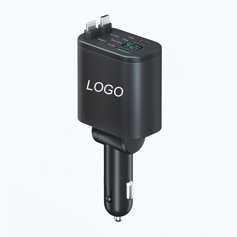 Retractable Fast Charging Car Charger