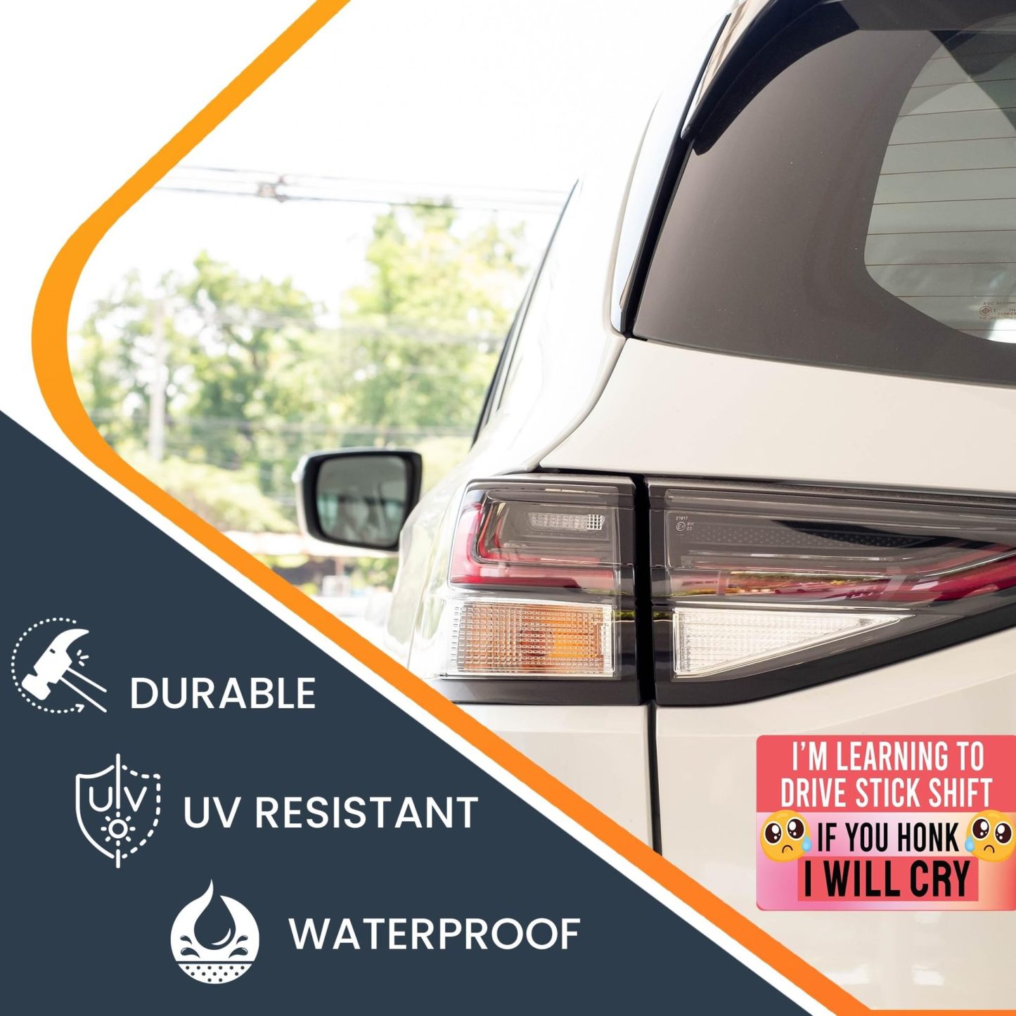 Car Magnetic Reflective Sticker